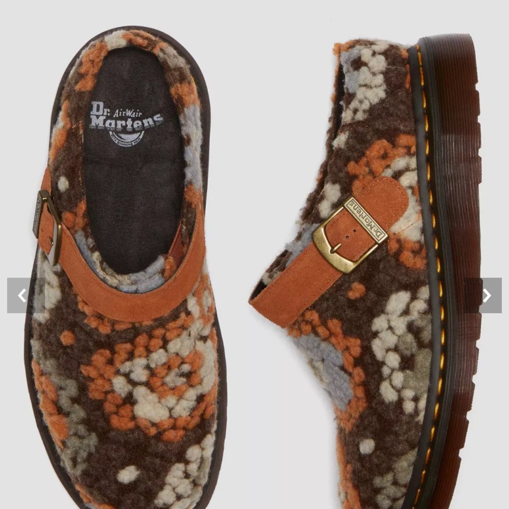 Dr. Martens' Brown and Orange Shoes